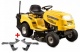 Detail výrobku: RLT 92 T Power Kit Riwall travní traktor se zadním výhozem, 6 - stupňovou převodovkou Transmatic a sadou Power Kit